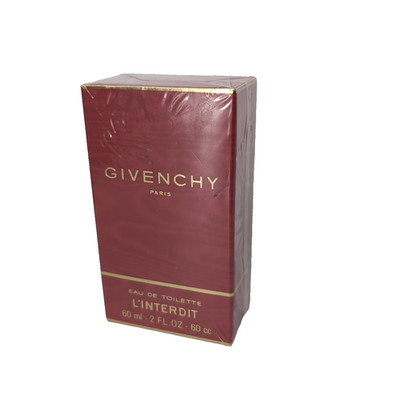 Givenchy L'Interdit Eau de Toilette 60ml 2.0 oz Splash NIB Discontinued