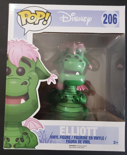 Funko Pop Disney Pete's Dragon #206 Elliot 6" Vinyl Figure NIB