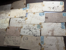 Group CONFEDERATE CIVIL WAR COVERS - Soldiers in 56th NC Infantry - See Scans !!