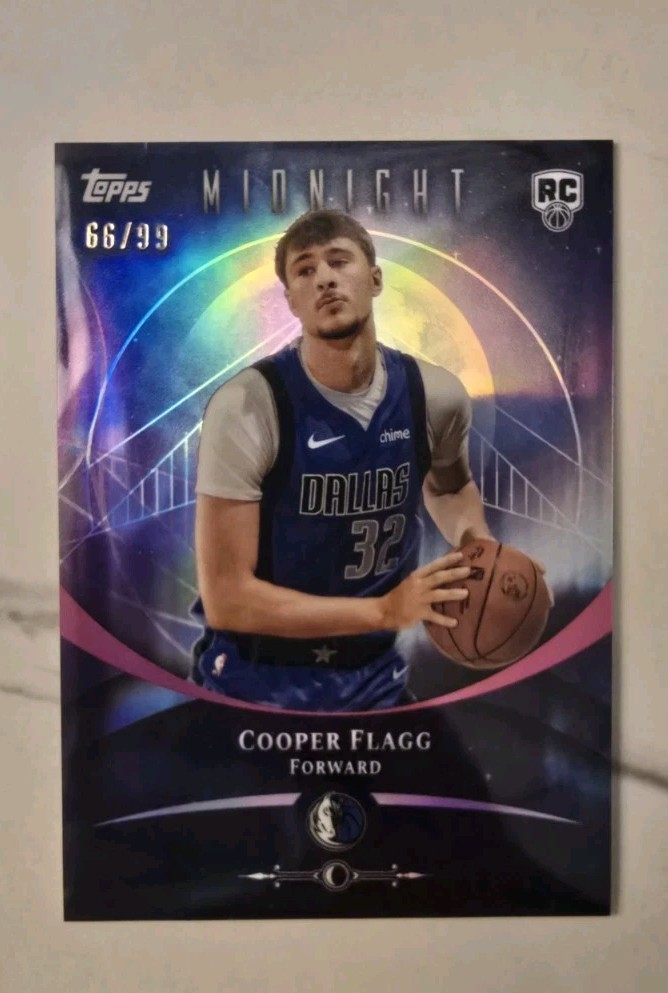 2025-26 Topps Midnight COOPER FLAGG Twilight /99 RC Rookie #61