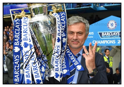 12443. Jose Mourinho Signed Pictures (A4 Prints) Chelsea Man U Real Inter Spurs