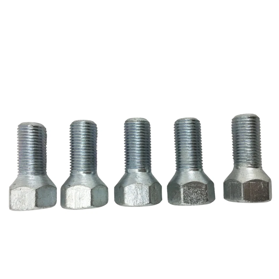 Juego de 5 pernos de tuerca de buje de rueda de rosca izquierda de 6 cilindros DeS Chrysler 1935-1954 Foto 3 de 4