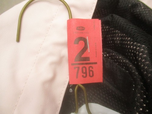 NWOT VOLCOM Size XS Womens Pink Waterproof Elastic Cuff Snap Up Windbreaker 796 - Picture 9 of 9