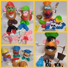 HUGE Potatoe Head Lot 4 Big 5 Small Pirate Mrs Tots