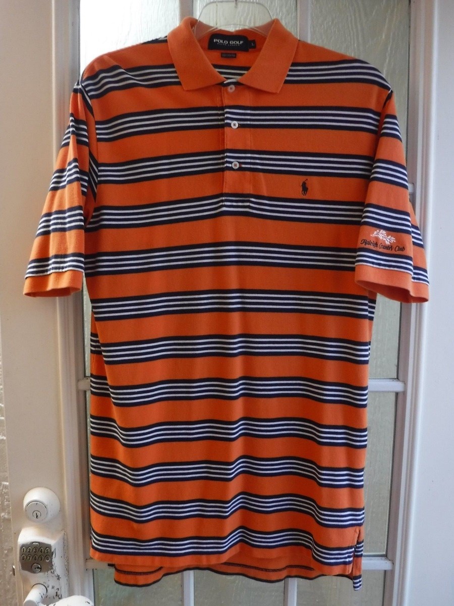 Polo Golf Ralph Lauren *Raleigh Country Club* Blue Pony Logo Polo