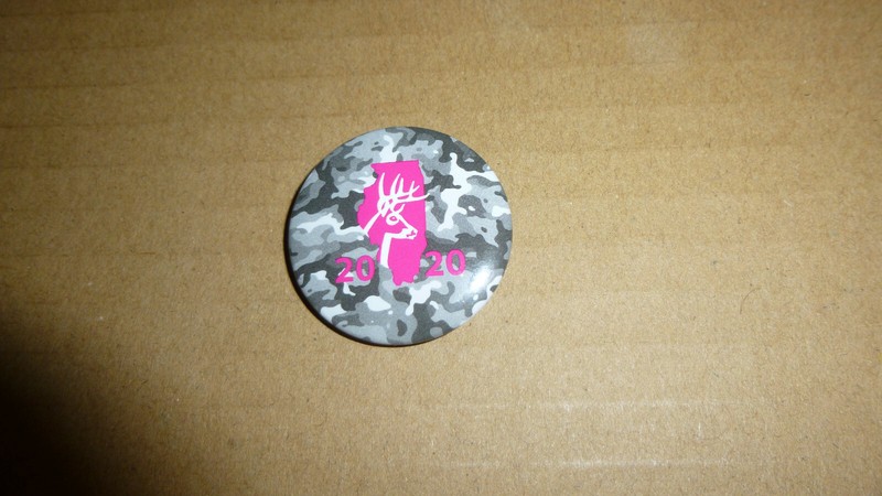 2020 Illinois Deer Harvest Pin  -  Shotgun Only