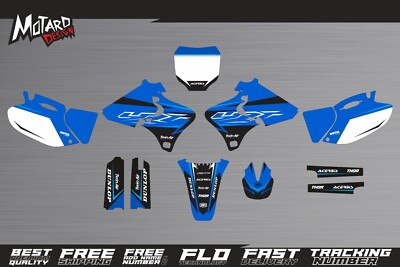 Graphics Kit for Yamaha YZ 250 F 2000 2001 2002 Decals Stickers by Motard Design