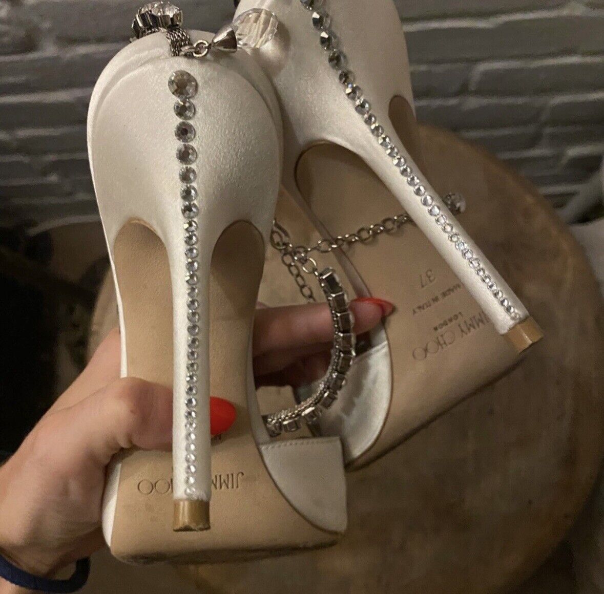 Jimmy Choo Saeda 100 size 37 | eBay Jimmy Choo Saeda 100 size 37 | eBay