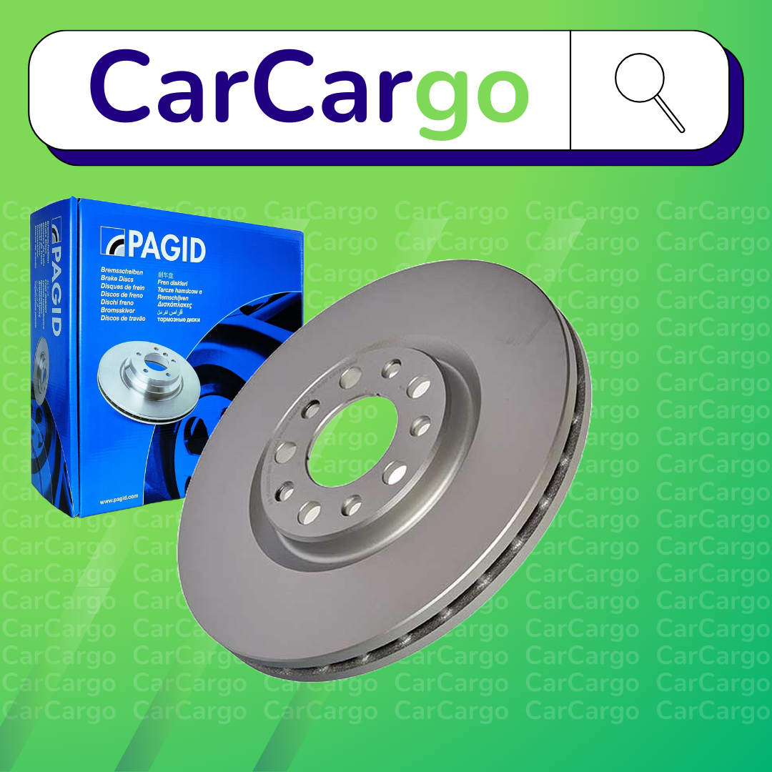 Pagid Vented Front Brake Discs Pair for Jeep Compass 1.6 CRD 2017-2024 305mm