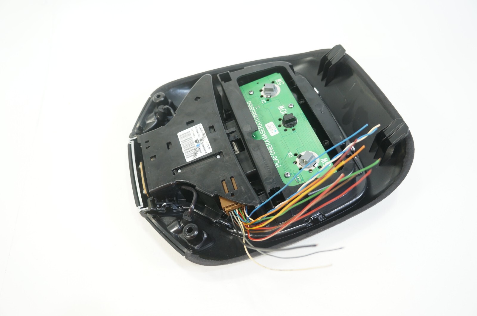 14-2017 maserati ghibli front overhead dome light lamp switch control module oem