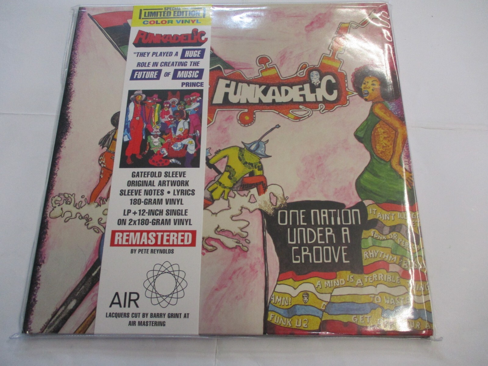 FUNKADELIC - ONE NATION UNDER A GROOVE - 2LP REISSUE VINYL NEW SEALED 2023