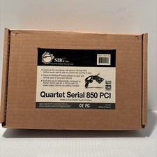 Siig JJ-P04111-S6 Quartet Serial 850 PCI 16850 4-Port RS232 Serial I/O Card D 