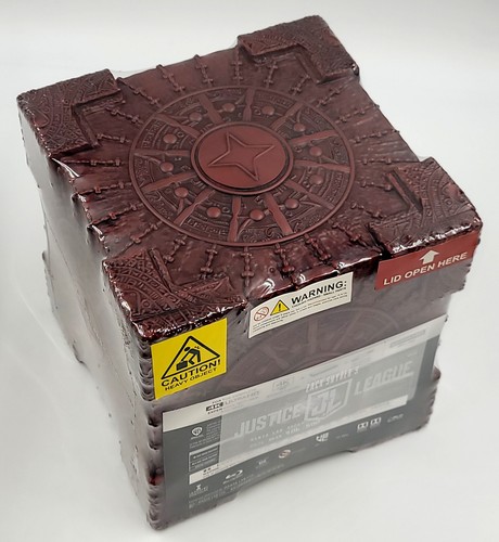 ZACK SNYDER'S JUSTICE LEAGUE 4K+2D BLU-RAY STEELBOOK MANTA M0THER BOX AMAZONIAN - Picture 4 of 9