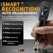 Mini Digital Tweezer LCR SMD ESR Tester Resistance Capacitance Inductance Tester