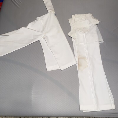 アメリカ海軍ホワイトドレスジャケット&パンツ DEADSTOCK US MILITARY Hospital Duty Trousers White W34