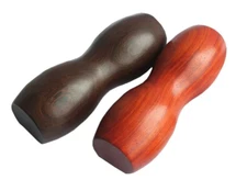 11" Natural Wood Carved Pillow Neck Guard Healthy Sleepping Cervical Traction