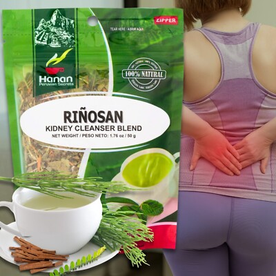 Riñosan Herbal Blend - Herbal Tea of Chanca Piedra, Horsetail, Cat's Claw
