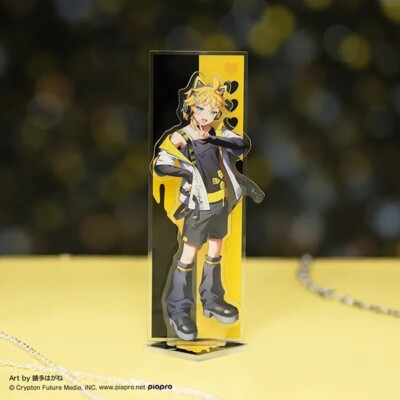 TAITO kuji SAKURA×SUBCULTURE Kagamine Len Clear Stand with