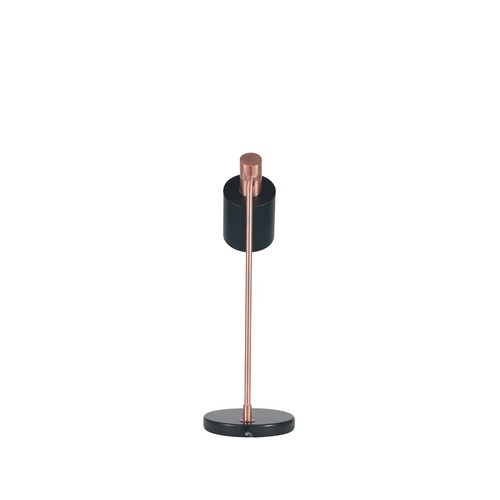 Rose Gold Table Lamp Black Copper Industrial Minimalist Desk Lamp Uni Essentials - Picture 8 of 11