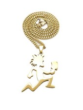 Hatchetman Clever Polished endant Box,Rope,Cuban Chain Hip Hop Necklace XSP608