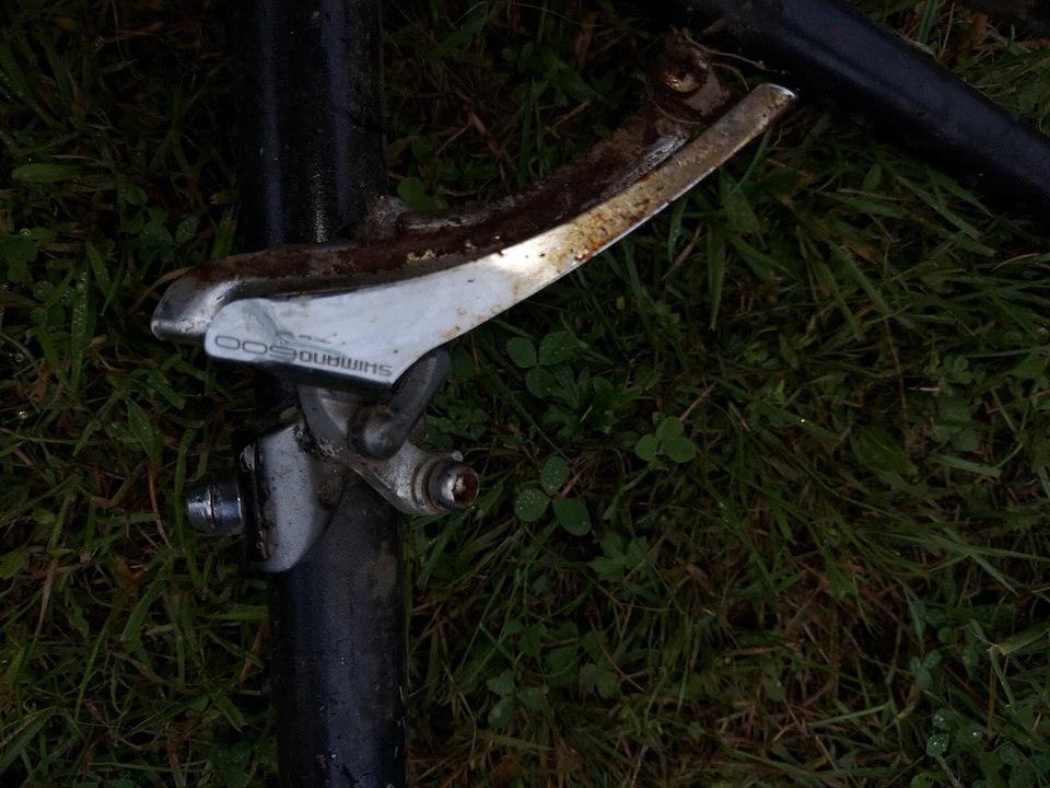 Rennrad Rahmen 13 RH 54 55  ca. 2,7Kg Für 28 Zoll Retro Sammler Rost Ganz Wenig  - Bild 4 von 4