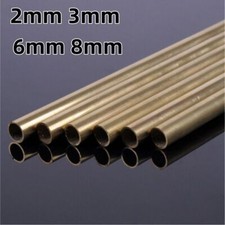 Long Brass Hollow Round Tube Pipe Tubing 2mm ...