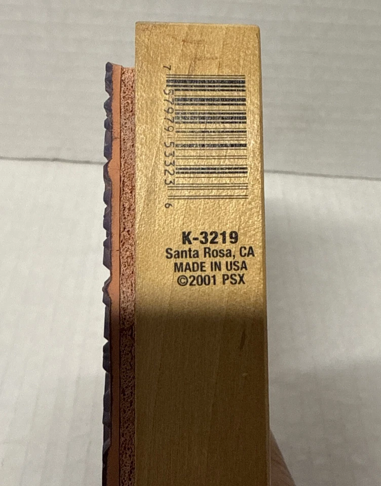 Estampillas de goma PSX Santa Rosa, CA Vintage Script Travel World, Pst.Card, Def. de ARTE Foto 4 de 4