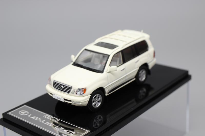 GCD 1/64 LEXUS LX470 SUV Diecast Car Model Toys White/Black/Gold/Silver In Box