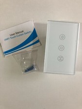 WiFi Touch CURTAIN SWITCH - SK-W801C - NEW