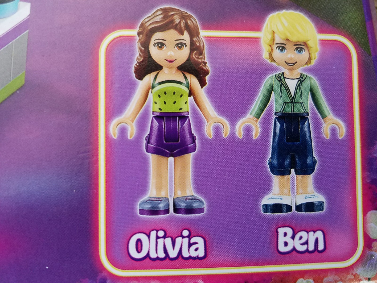 NEW Lego Friends 41133 Minifigures minidolls ONLY. BEN & OLIVIA FREE US SHIPPING