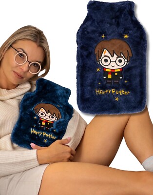 Wizarding World Harry Potter Wärmflasche Heizkissen 1,8 l - Dunkelblau