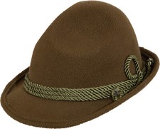 Trachtenhut grün oder grau Tirolerhut Schäfer Jäger  Trachtenkleidung Sepplhut