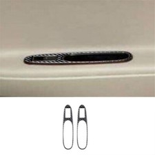 Cubierta de interruptor de ventana trasera de fibra de carbono para Chevrolet COBALT tipo C 2005-10