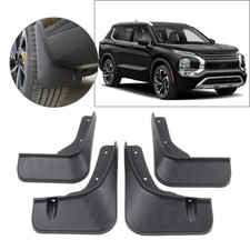 4pcs Wheel Mud Flaps Splash Guards For Mitsubishi Outlander PHEV 2022-2024