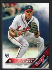 Hector Olivera 2016 Topps #219 Rookie - Cleveland Indians
