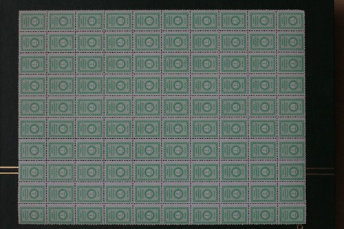 #702 Philatrade Turkey postal stamps 1965 (full sheet), SC# O98 MNH - Picture 2 of 11