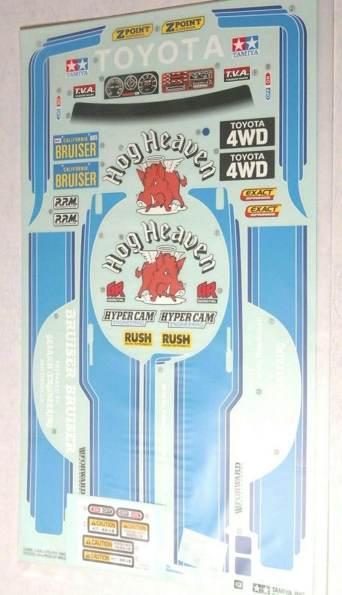 RC 4WD YOTA ボディ タミヤ ブルーザー ステッカー RC 4wd YOTA ボディ タミヤ ハイラックスブルーザー ステッカー｜Yahoo