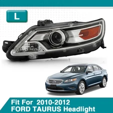 Halogen Projector Headlight Fit For 2010 2011 2012 Ford Taurus SE SEL Limited LH