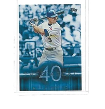2015 TOPPS BASEBALL FREE AGENT 40 ALEX RODRIGUEZ #F40-9