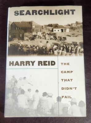 *SIGNED/1stEdit/Print* Searchlight, Harry Reid, HC/DJ/VG-