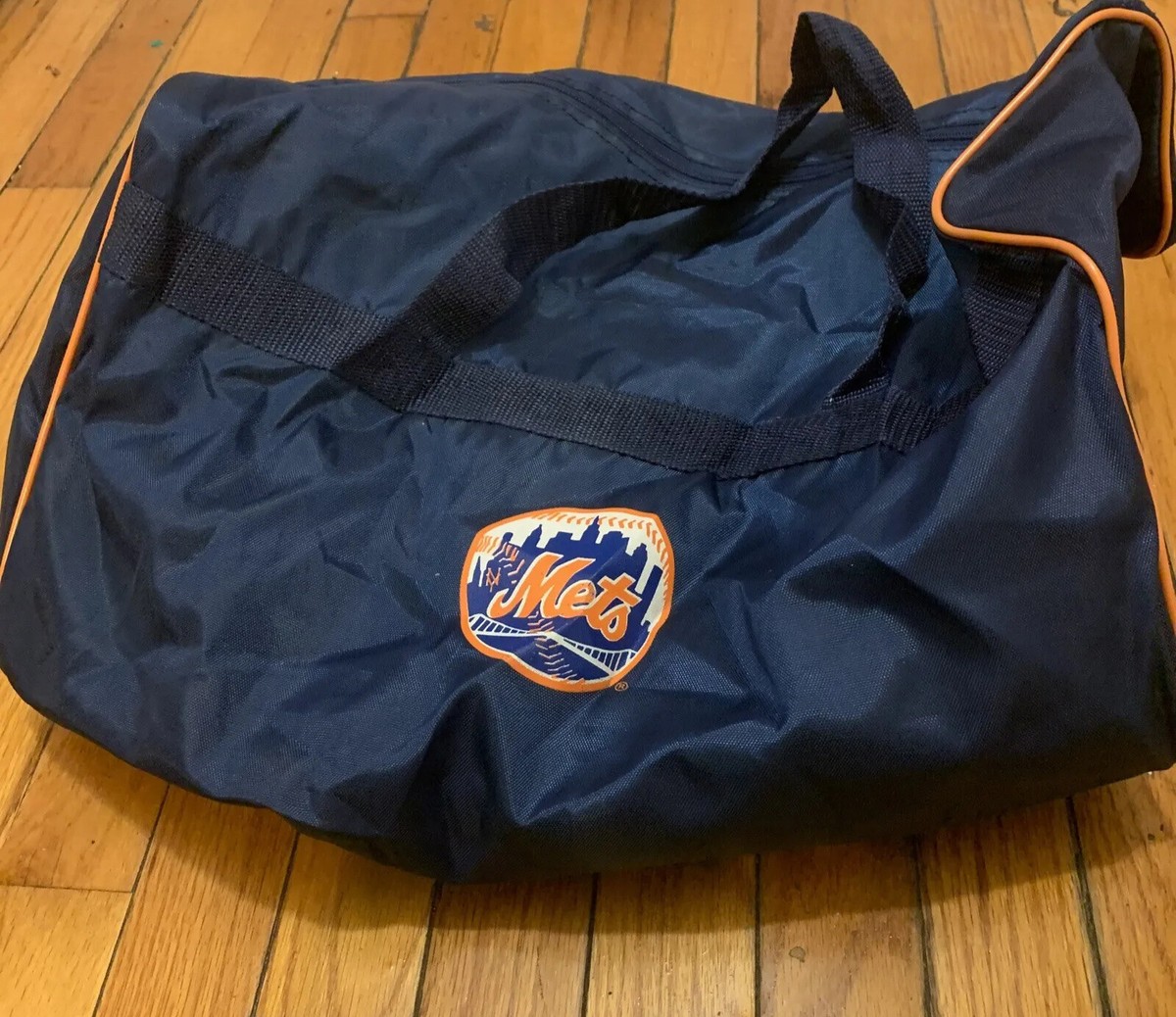 レアBIG！70s〜80s アメリカヴィンテージ寝袋マット　アイスホッケーUSA VTG New York Mets RC Cola Vintage Duffle Bag - Giveaway 1980's