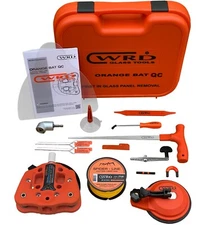 WRD Windshield Removal System - Orange Bat Quick Connect - 300P w/ Angle Driver