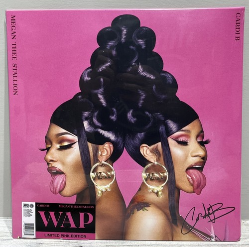 cardi-b-feat-megan-thee-stallion-wap-pink-vinyl-record-12-single