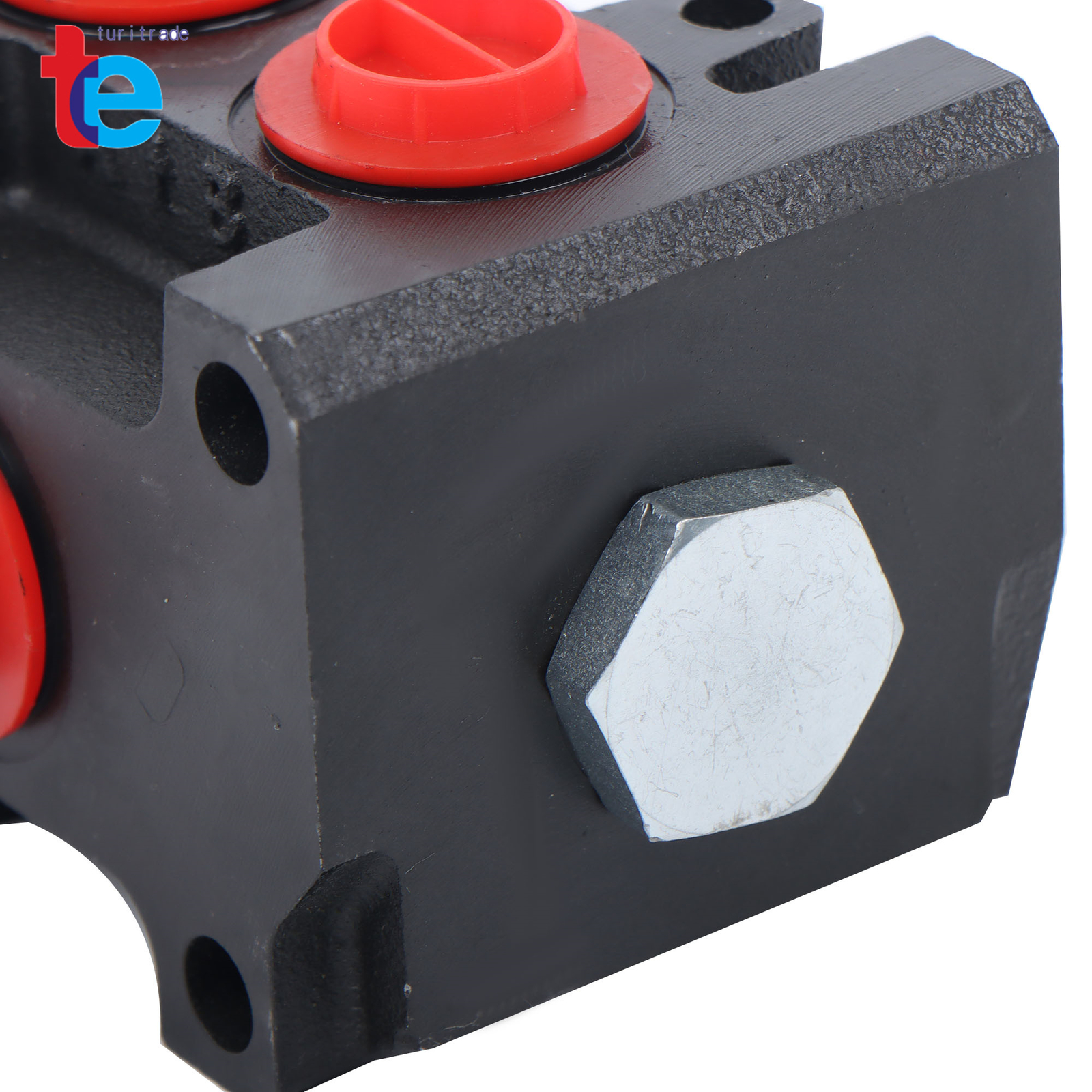 6 Port 12V DC 13GPM 3Plug Hydraulic Solenoid Selector Diverter Valve #10 SAE