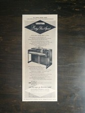 Vintage 1952 Lester Betsy Ross Spinet Piano Original Ad - 622