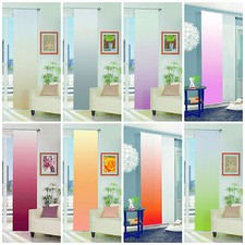 Flächenvorhang Schiebevorhang digital bedruckt 60x245 Madrid versch. Farben
