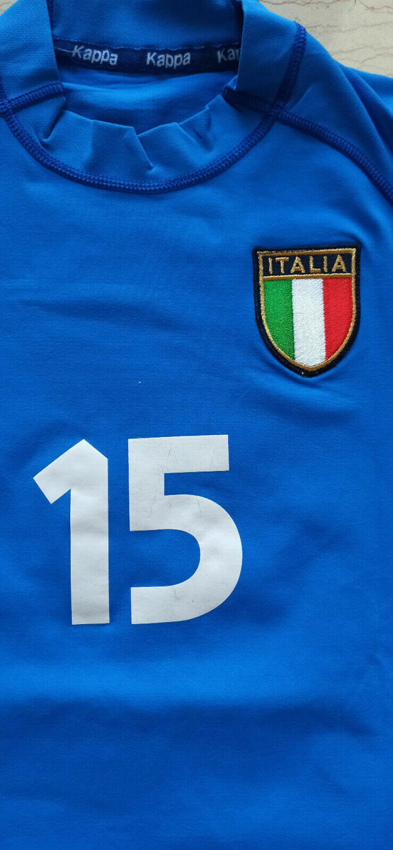maglia italia Kappa EURO 2000 IULIANO Player version home XL maglia italia Kappa EURO 2000 IULIANO Player version home XL
