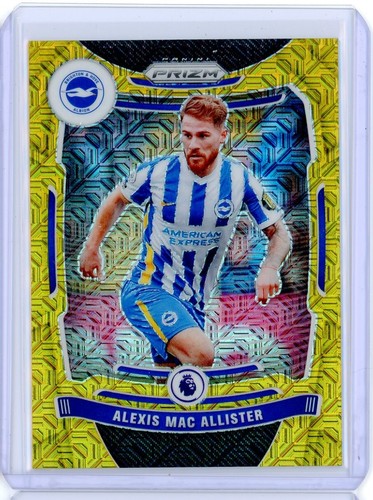 Alexis Mac Allister [Gold Mojo Prizm] #192 2021 Panini Prizm Premier League card