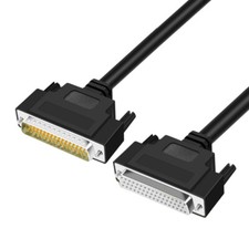DB50 Male Female M/M F/F M/F Cable 3 Rows 50pin Extension Shield Cable