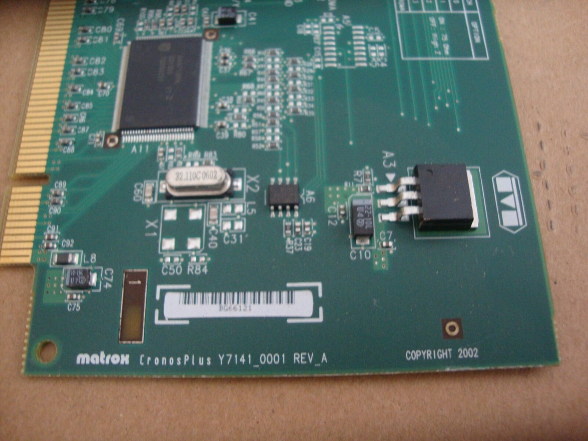 MATROX Y7141_0001 63039621114 CronosPlus Frame Grabber Card MATROX Y7141_0001 63039621114 CronosPlus Frame Grabber Card